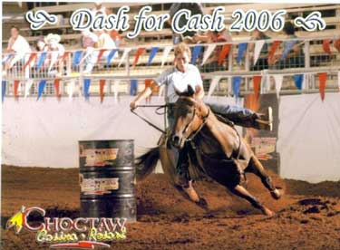 Elijah's Run son of One Slick One great barrel racing sire double bred Dash For Cash