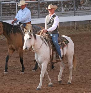 Von and Gus, Rick and Chub at the Santa Rosa Stud team sorting.