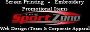 The SportZone ~ For All Your Promotional Needs ~ The SportZone strives to be your promotional and wearables headquarters.  We specialize in over 500,000 promotional products and specialty items with everything from caps and jackets to wall calendars, without draining your pocket book. We also offer custom screen-printing and embroidery with your logo or brand delivered in a timely manner with superior quality.